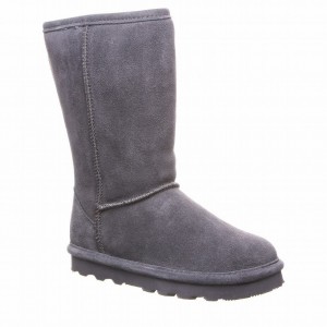 Kids' Bearpaw Elle Tall Youth Boots Black | UKY6944MK