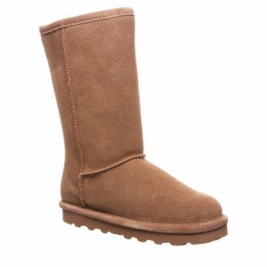 Kids' Bearpaw Elle Tall Youth Boots Brown | VFG1284HO