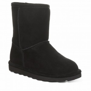 Kids' Bearpaw Elle Youth Boots Black | CWJ7682ZE