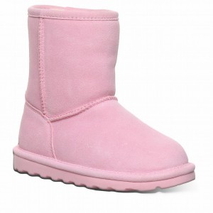 Kids' Bearpaw Elle Youth Boots Pink | KCQ7022TS