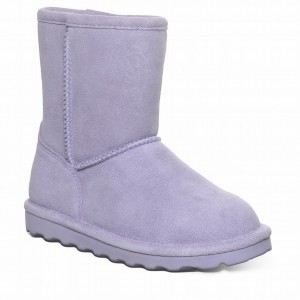 Kids' Bearpaw Elle Youth Boots Purple | FSC6710FJ