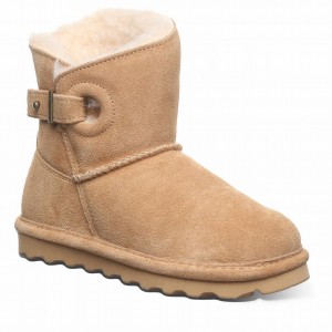 Kids' Bearpaw Isabelle Youth Boots Brown | MRU3832YW