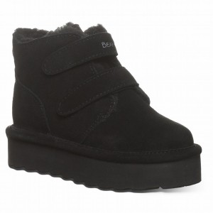 Kids' Bearpaw Retro Larisa Youth Boots Black | AWD2627CF