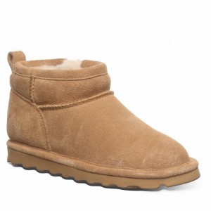 Kids' Bearpaw Shorty Youth Boots Brown | MST759IW