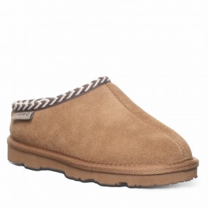 Kids' Bearpaw Tabitha Youth Slippers Brown | VCG3850OH