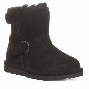 Kids' Bearpaw Tallula Youth Boots Black | XQX8192LF