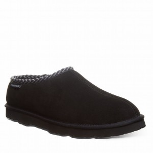 Men Bearpaw Beau Slippers Black | SFS9068JB