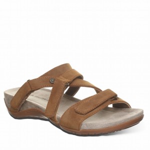 Women Bearpaw Acacia Sandals Brown | GKF7454UG