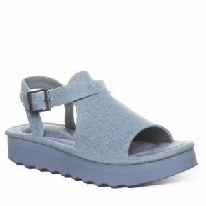 Women Bearpaw Ascend Sandals Blue | KCF1772XC