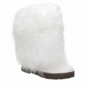 Women Bearpaw Boetis Boots White | XUB7338YY