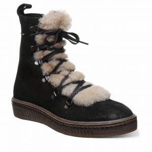 Women Bearpaw Celeste Boots Black | GZN4969XI