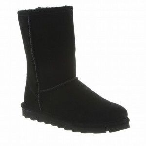 Women Bearpaw Elle Short Boots Black | MUH7995JT