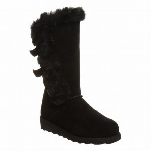 Women Bearpaw Genevieve Boots Black | SXH9350HV