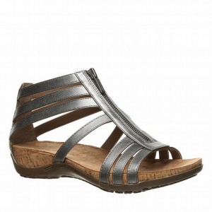 Women Bearpaw Layla II Sandals Grey | RRD6618BQ