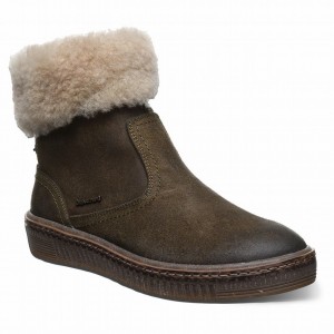 Women Bearpaw Leticia Boots Green | ICM1194DA