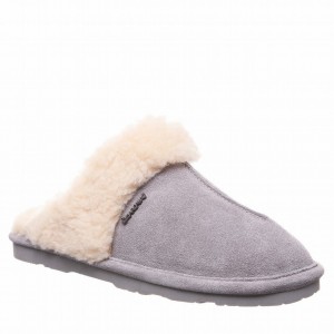 Women Bearpaw Loketta Slippers Grey | OJM7320QE