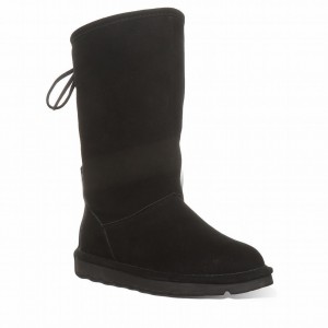 Women Bearpaw Lydia II Boots Black | RBN2977TQ