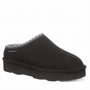 Women Bearpaw Martis Slippers Black | HTS5179MH