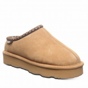 Women Bearpaw Martis Slippers Brown | ZPN10060QN