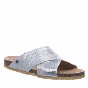 Women Bearpaw Pina Sandals Grey | JFR7963AI