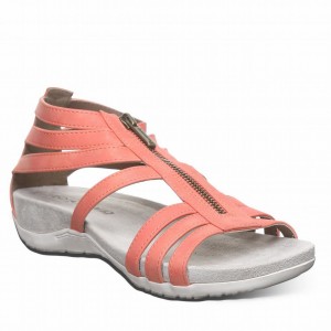 Women Bearpaw Ronda Sandals Pink | THN3689EW