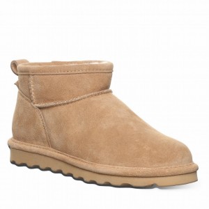 Women Bearpaw Shorty Ankle Boots Brown | EOY2886KG