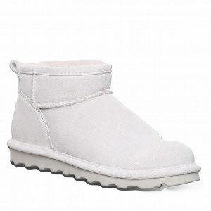 Women Bearpaw Shorty Ankle Boots Grey | PHO9653BE