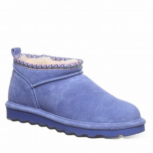 Women Bearpaw Super Shorty Deco Boots Blue | BAY9883PL