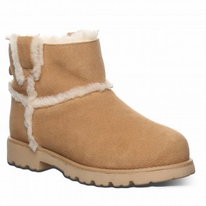 Women Bearpaw Willow Boots Brown | TPL6317FQ