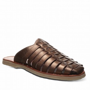 Women Bearpaw Zelda Sandals Brown | ZAJ5671QI