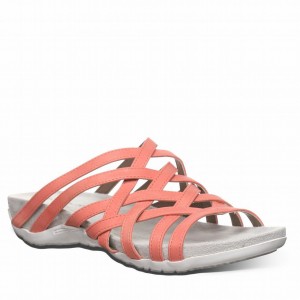 Women Bearpaw Zinnia Sandals Pink | ULU2534YJ