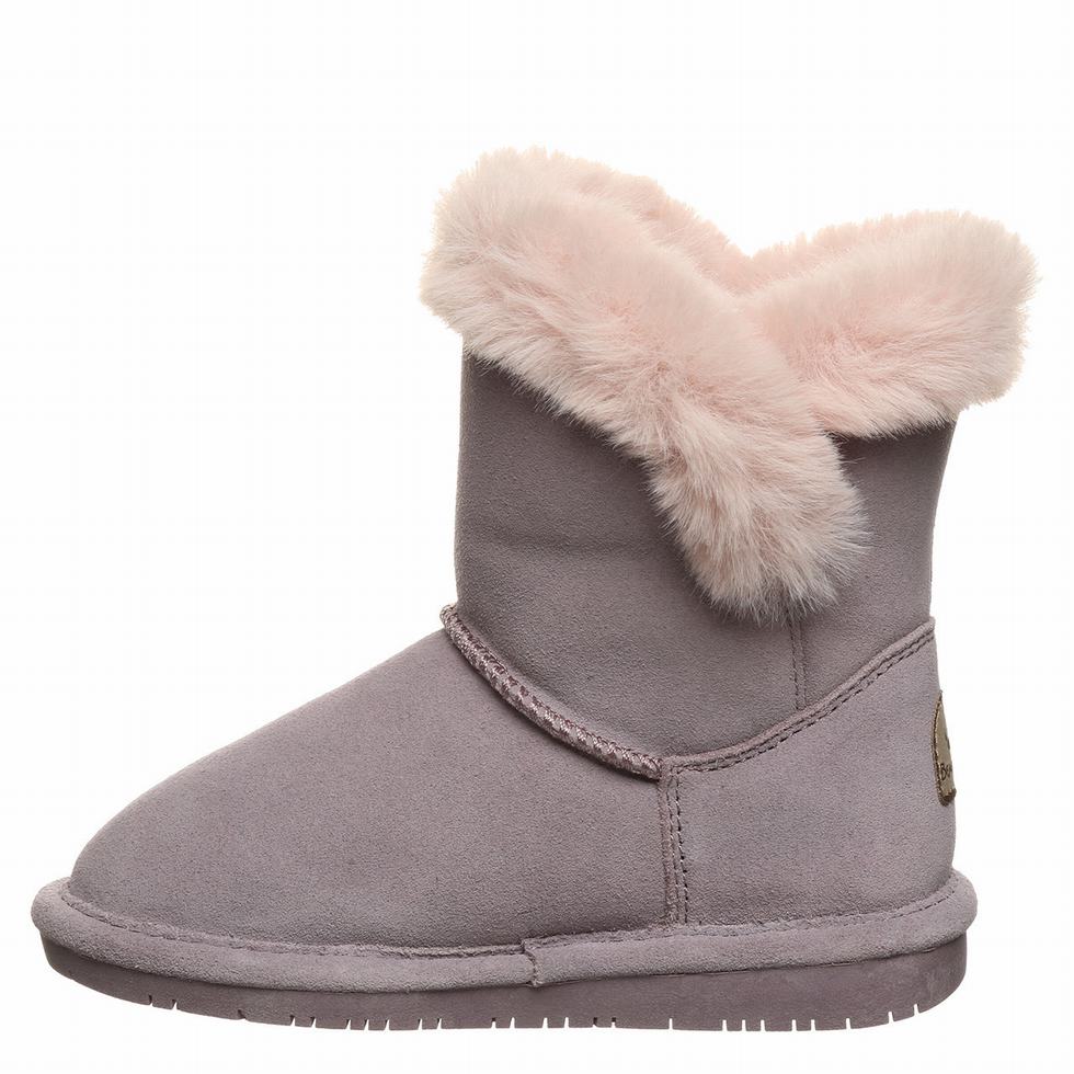 Kids' Bearpaw Betsey Youth Boots Pink | SWB8179QC