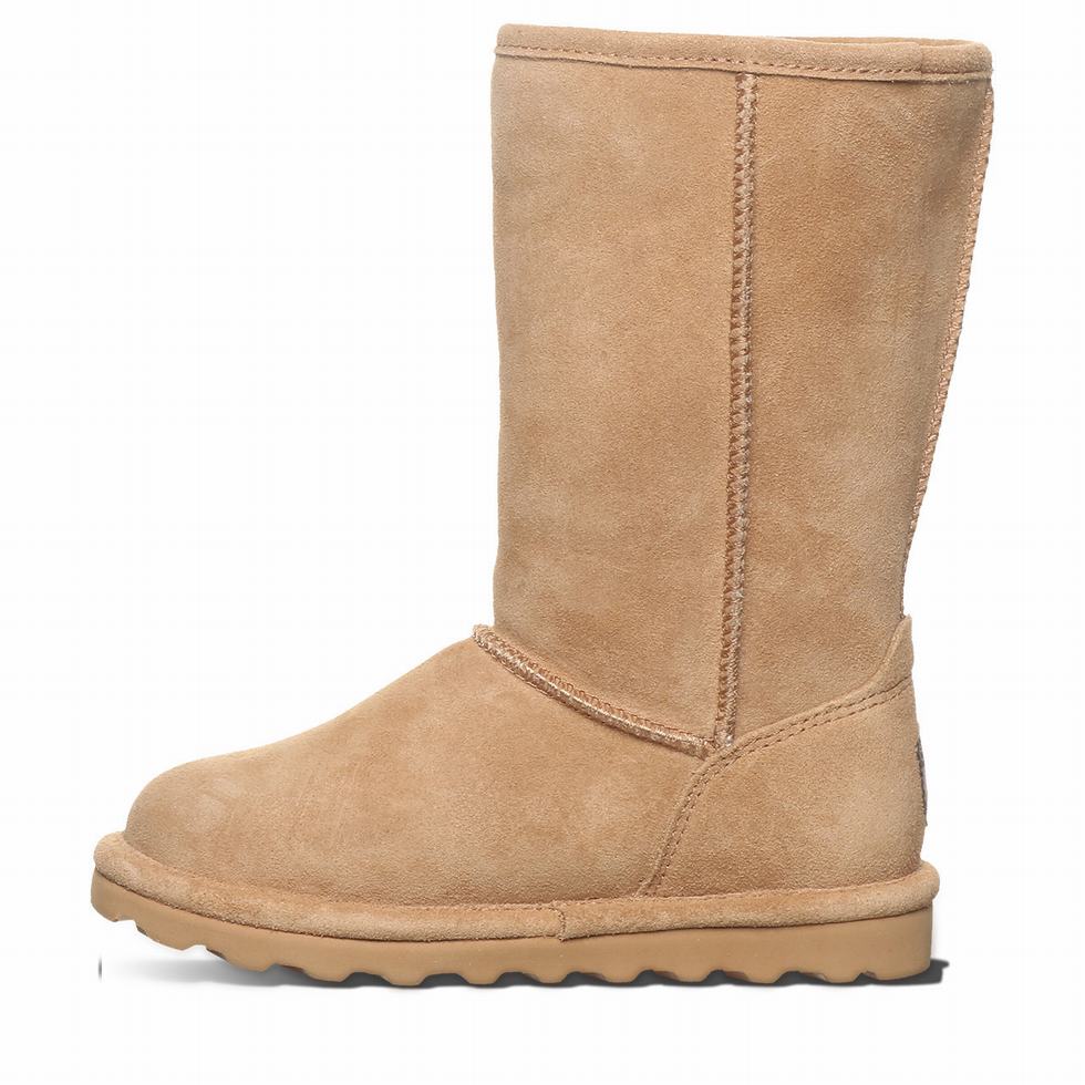 Kids' Bearpaw Elle Tall Youth Boots Brown | MEP927IX