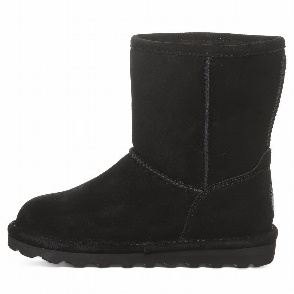 Kids' Bearpaw Elle Youth Boots Black | CWJ7682ZE