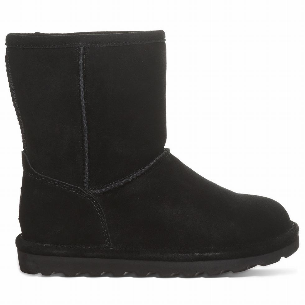 Kids' Bearpaw Elle Youth Boots Black | CWJ7682ZE