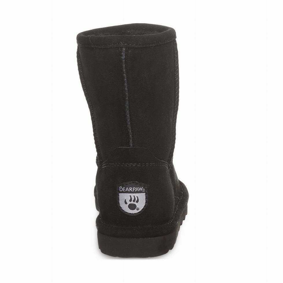 Kids' Bearpaw Elle Youth Boots Black | CWJ7682ZE