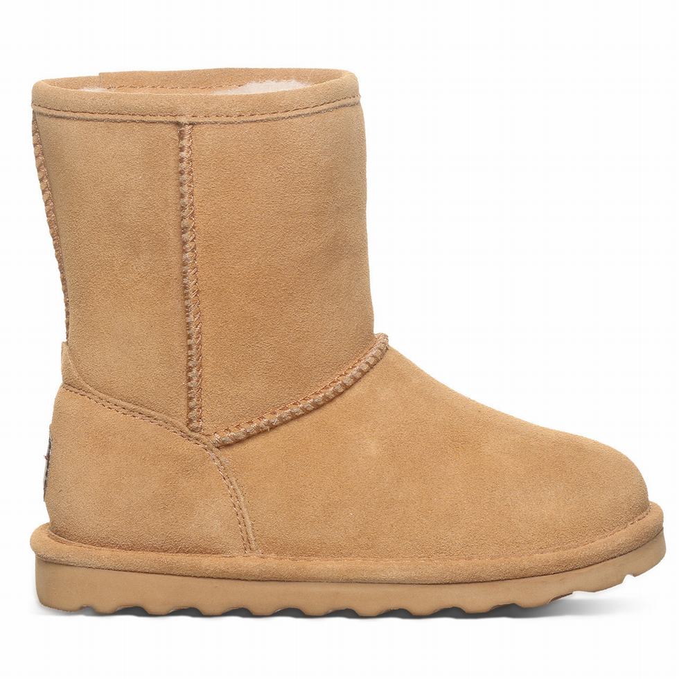 Kids' Bearpaw Elle Youth Boots Brown | DBG5188PV