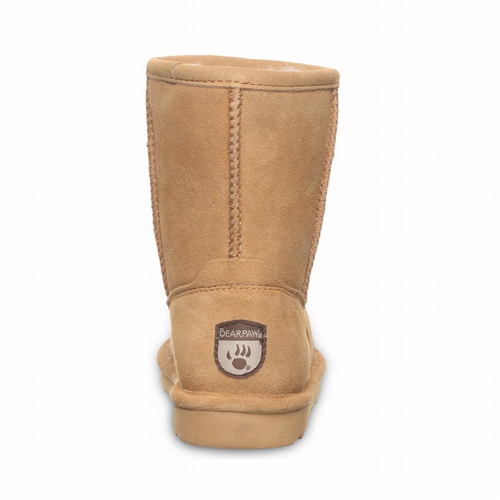 Kids' Bearpaw Elle Youth Boots Brown | DBG5188PV