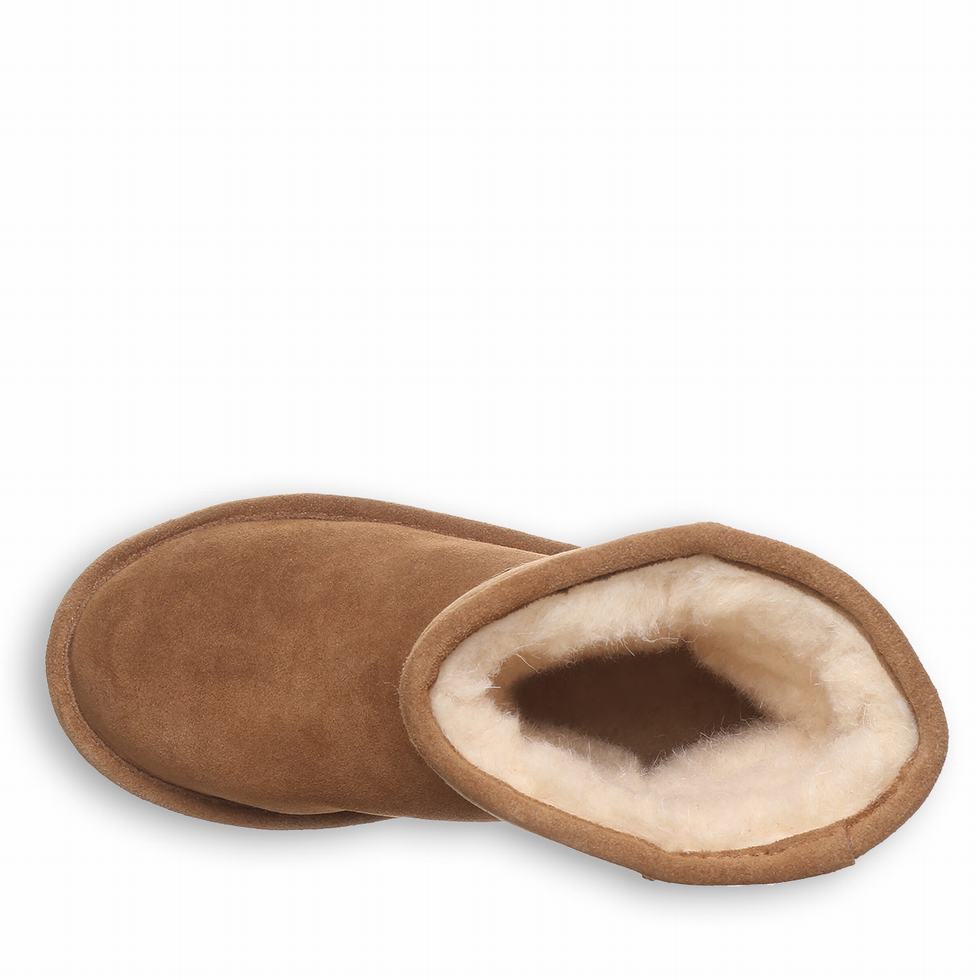 Kids' Bearpaw Elle Youth Boots Brown | SWD10058TO