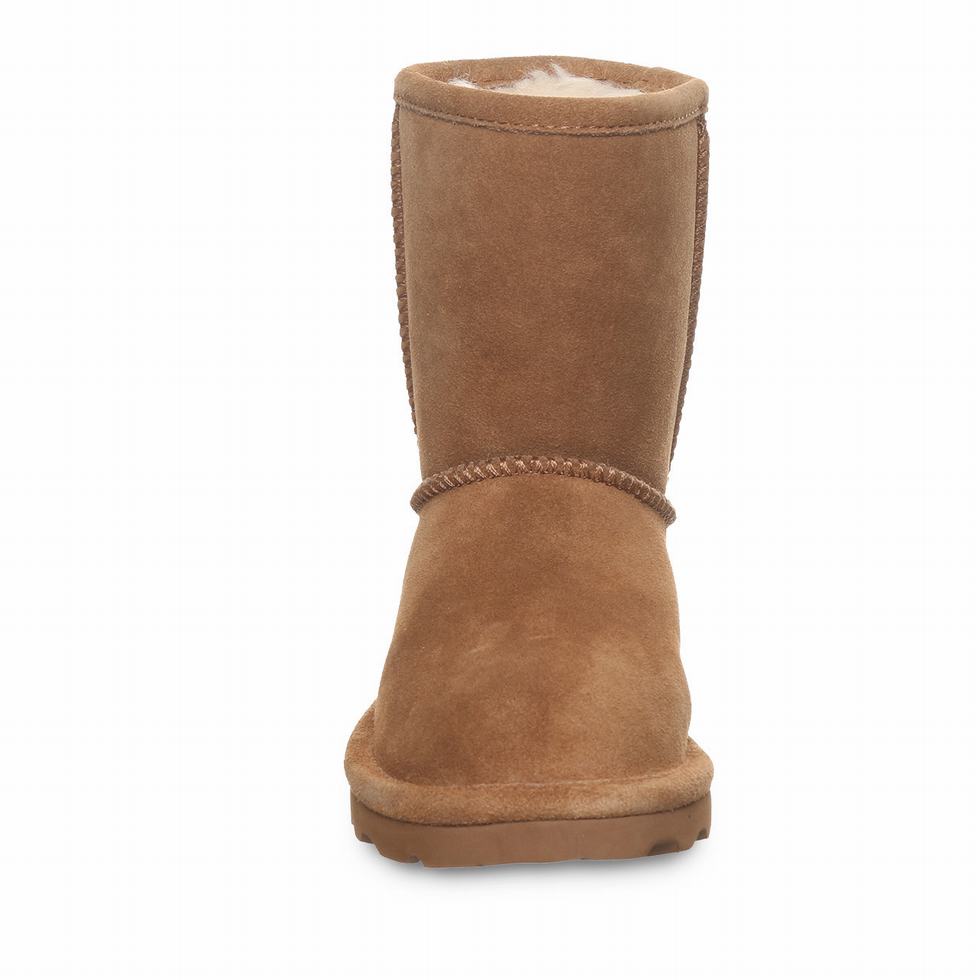 Kids' Bearpaw Elle Youth Boots Brown | SWD10058TO