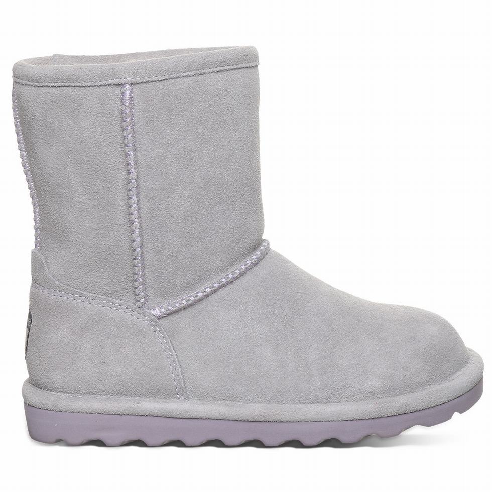 Kids' Bearpaw Elle Youth Boots Grey | LJM4490YW