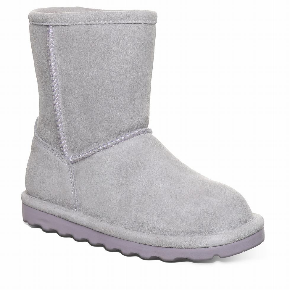 Kids\' Bearpaw Elle Youth Boots Grey | LJM4490YW