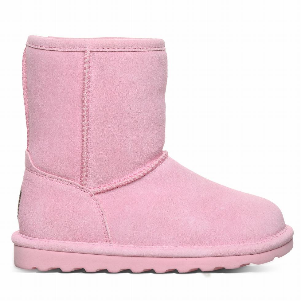 Kids' Bearpaw Elle Youth Boots Pink | KCQ7022TS