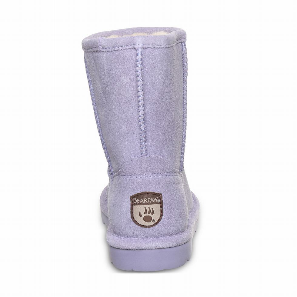 Kids' Bearpaw Elle Youth Boots Purple | FSC6710FJ