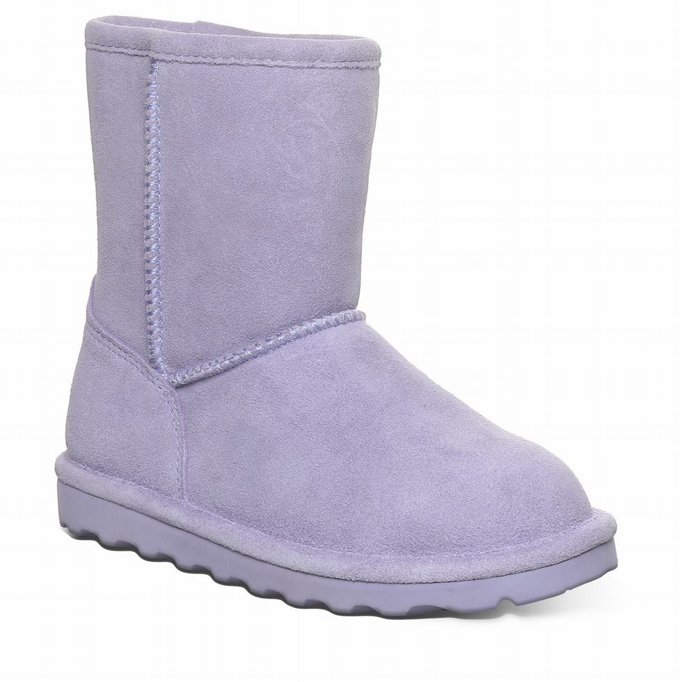 Kids\' Bearpaw Elle Youth Boots Purple | FSC6710FJ