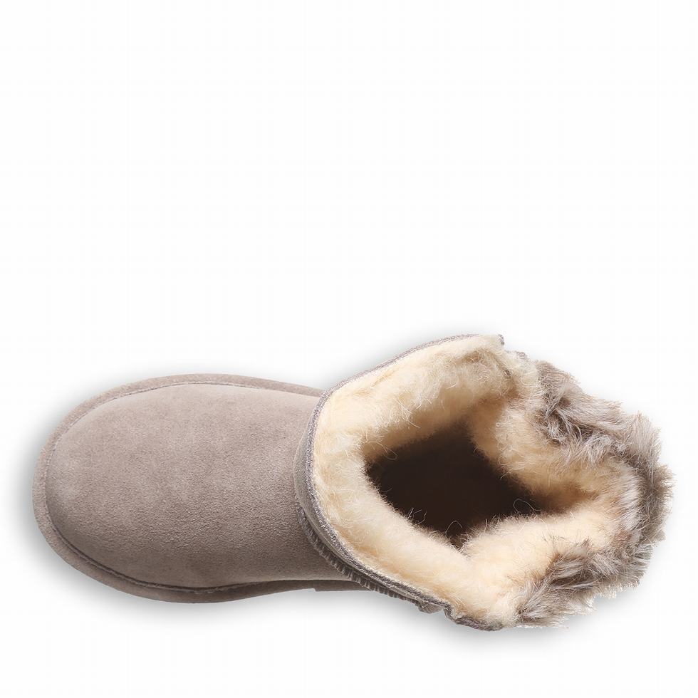 Kids' Bearpaw Eloise Youth Boots Grey | JZU2541IB