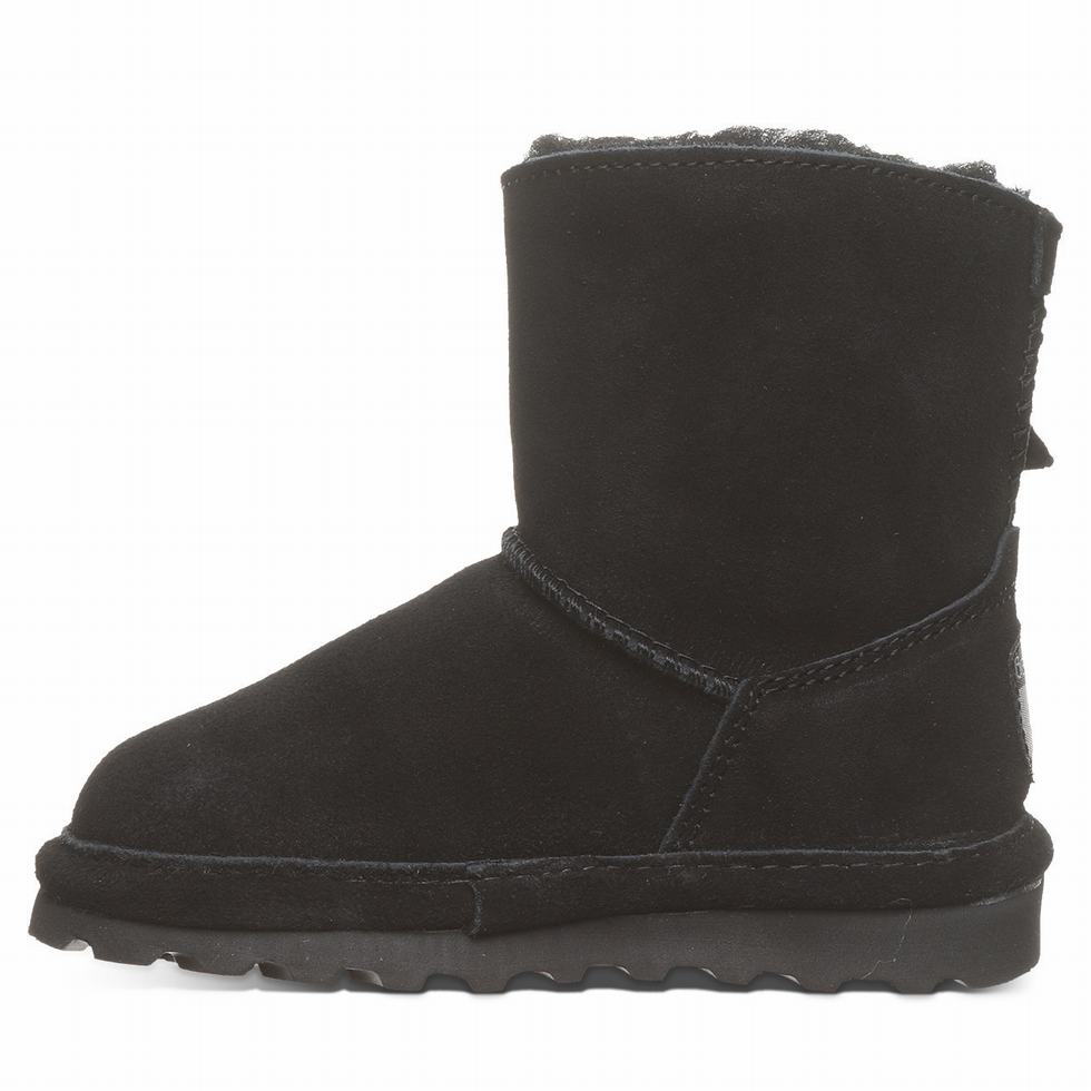 Kids' Bearpaw Isabelle Toddler Boots Black | CNS623QC