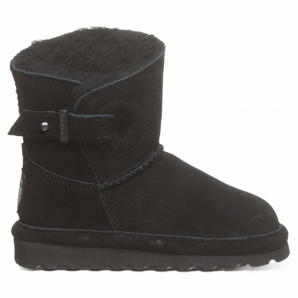 Kids' Bearpaw Isabelle Toddler Boots Black | CNS623QC