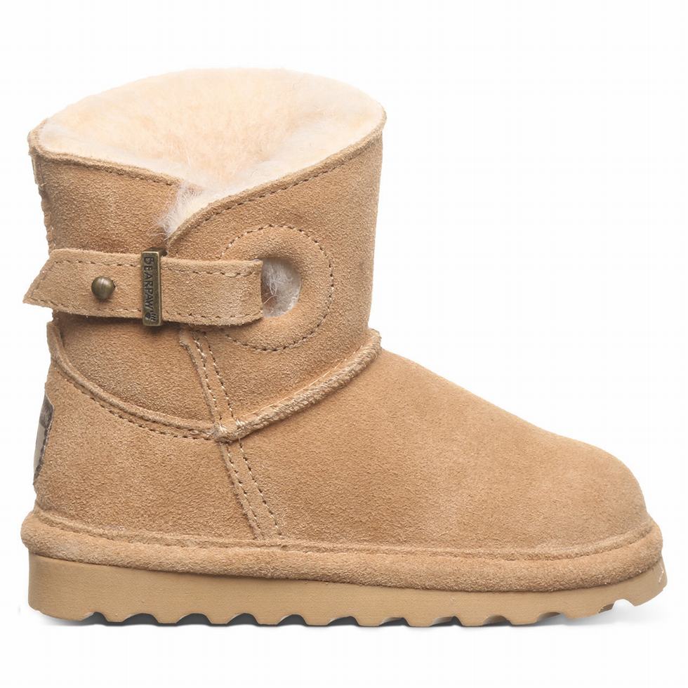 Kids' Bearpaw Isabelle Toddler Boots Brown | IZC5011QN