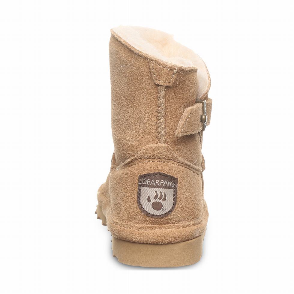 Kids' Bearpaw Isabelle Toddler Boots Brown | IZC5011QN